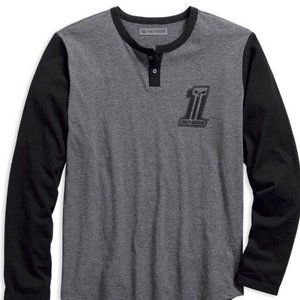 Men’s Harley Davidson HDMC #1 S Baseball Tee